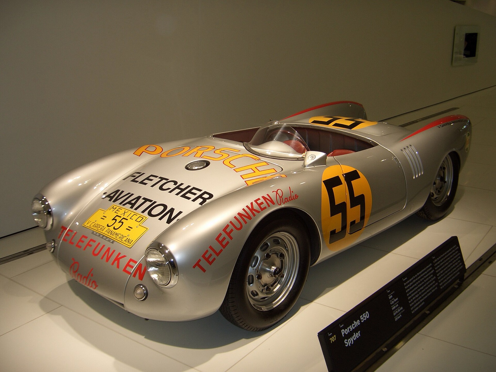 Porsche 550 Spyder — 550-1500 RS Spyder